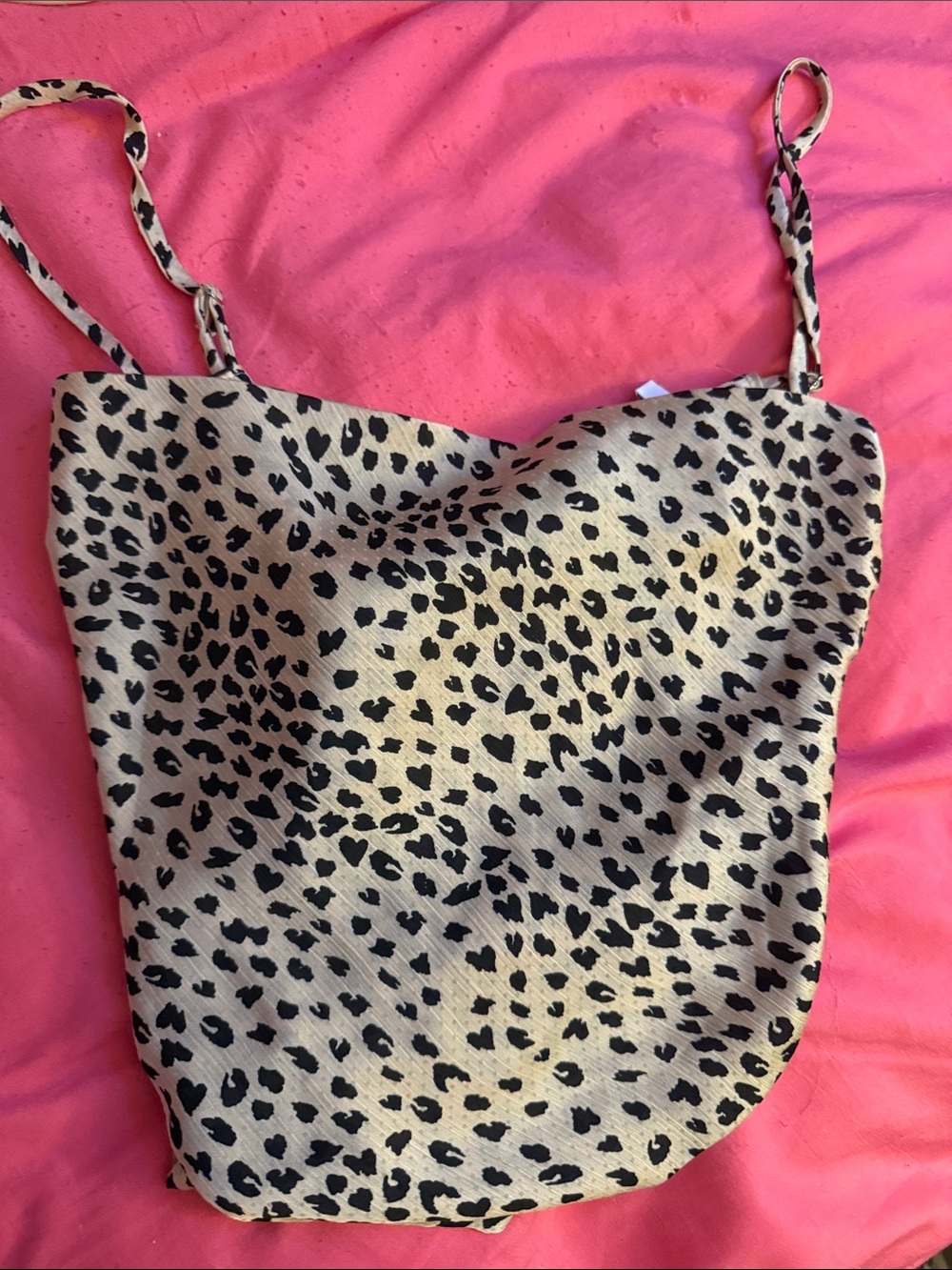 Leopard princess Polly backless top